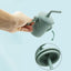 Children's Silicone Water Cup With Straw Silicone Anti-Drop Water Cup Leak-Proof Binaural Training Learning Drinking Cup - Korvel