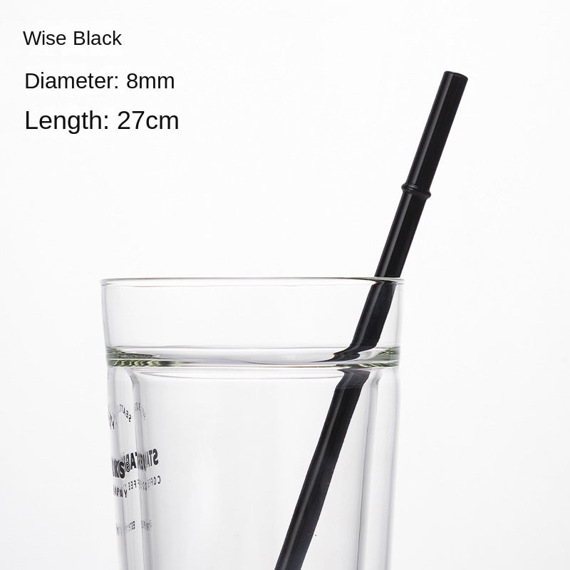 Eco-Friendly High Borosilicate Glass Straw - Customizable & Durable