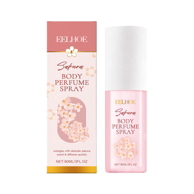 Cherry Blossom Body Perfume Spray Keeps Fragrance Fresh And Gentle Moisturizing Skin Moisturizing Spray - Korvel
