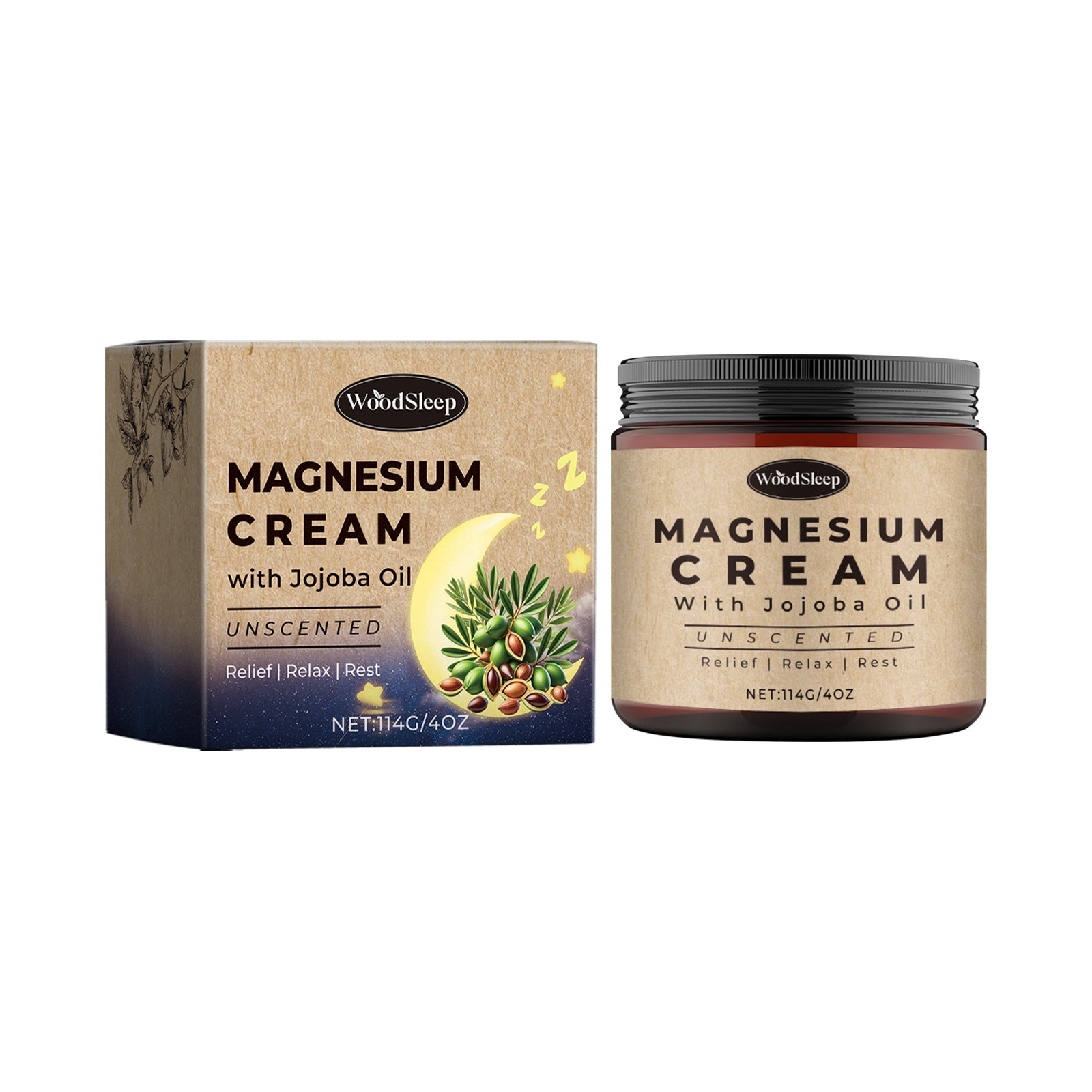 Sleep Magnesium Cream Gently Nourishes Body Skin Care Sleep Body Care Sleep Magnesium Cream - Korvel