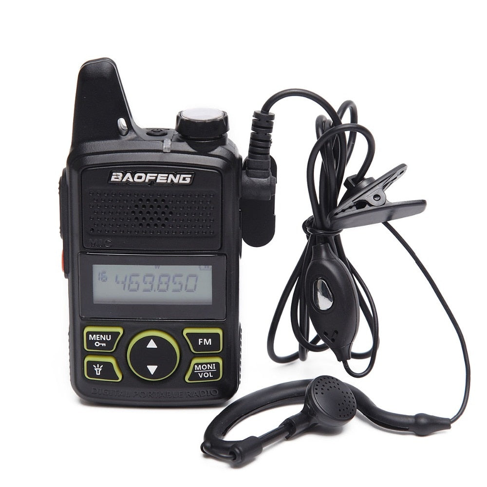BAOFENG BF-T1 Mini Radio de Dos Vías - Walkie Talkie Portátil