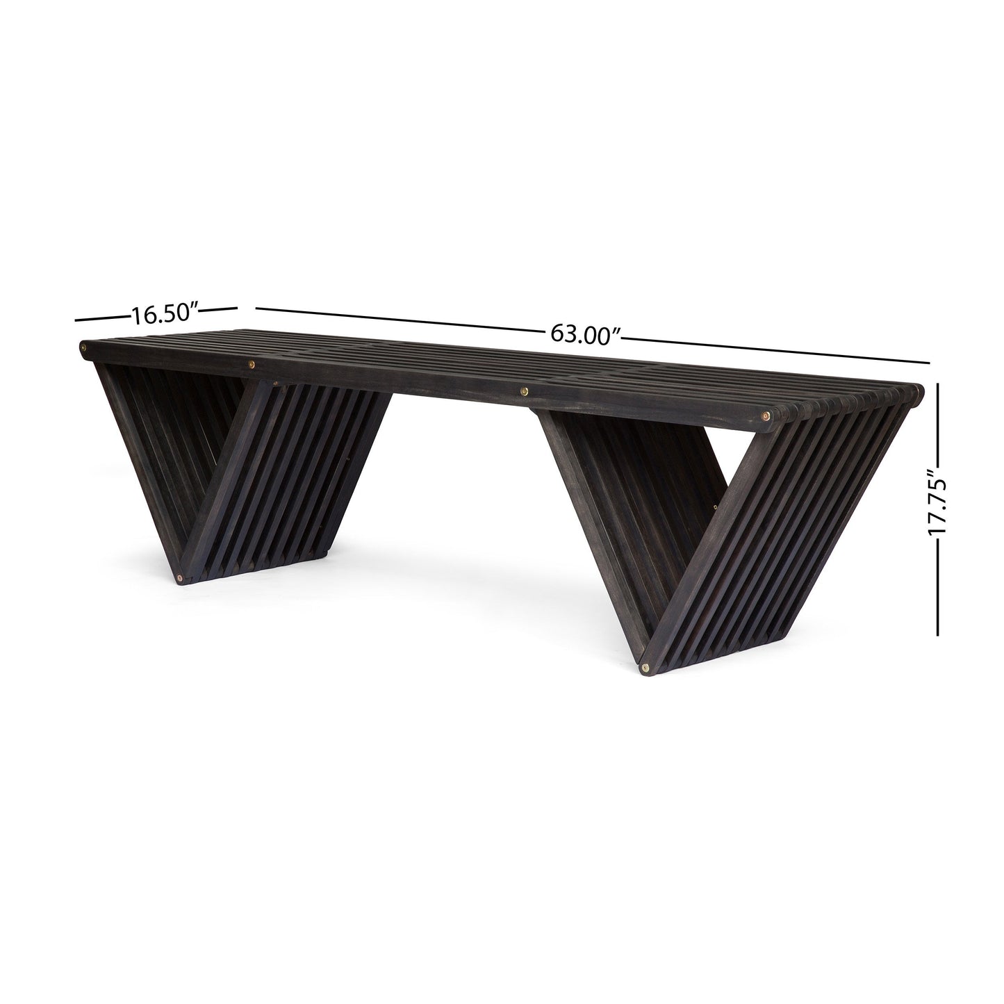 Banc Metropol - Siège d'extérieur élégant