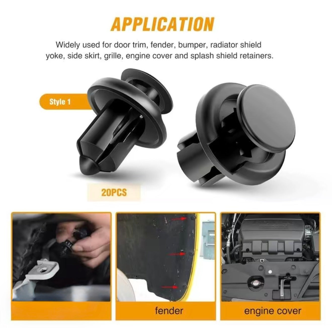 SnapFix Car Clip Kit for Secure Automotive Fastening