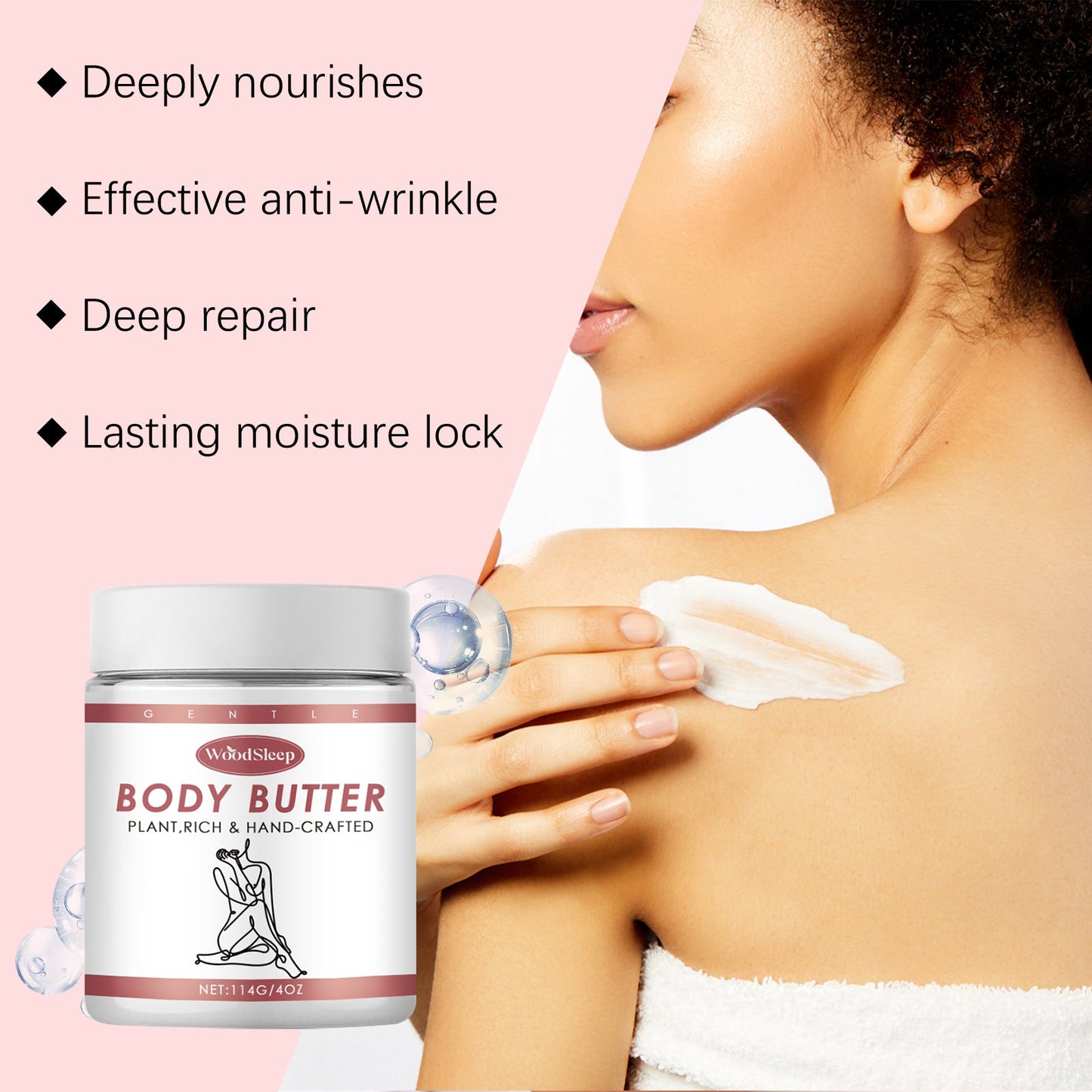 Woodsleep Moisturizing Body Lotion for Fall and Winter Care