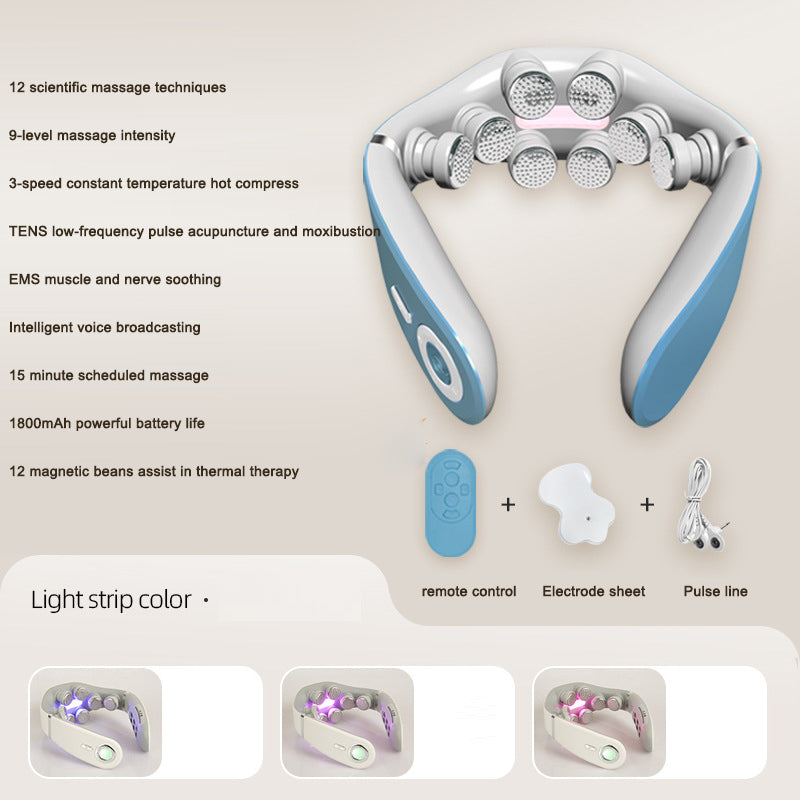Intelligent Electric Neck Massager for Relaxation