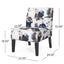 Elegant Accent Chair in Blue and Multi-Color