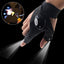 1 Pair Right and Left Multifunctional Gloves Outdoor Hiking Fingerless Gloves with LED Light Waterproof Flashlight Gloves - Korvel