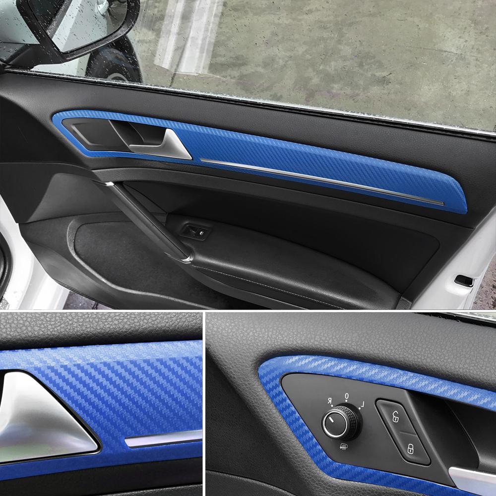 127*20CM 3D  Auto Carbon Fiber Vinyl Film Carbon  Car Stickers Decal Car Styling - Korvel