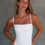 Perfee Square Neck Spaghetti Strap Romper - Korvel