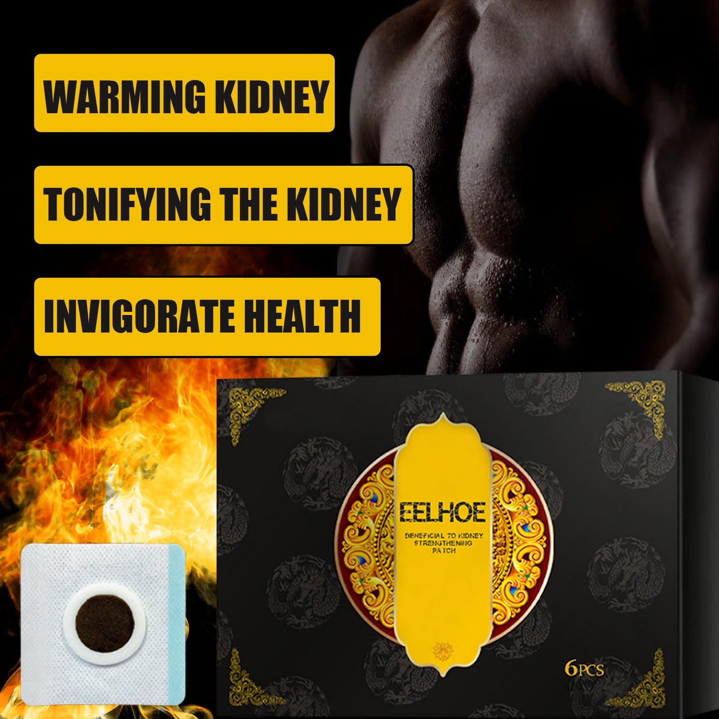 Strong Kidney Care Patch for Men - Vitality Enhancer