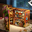 DIY wooden fairy-tale Wonderhous: mini bookends, assembleable houses, gifts, home decor - Korvel
