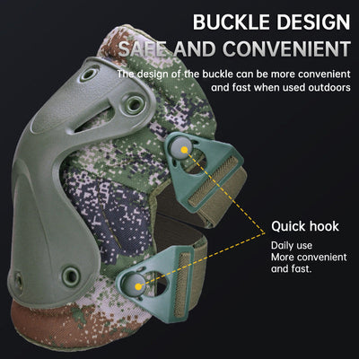 Tactical Knee Protector CS Kit Military Training Knee Protector Training Starry Sky Outdoor Cycling Plus Knee Protector Four Pie - Korvel