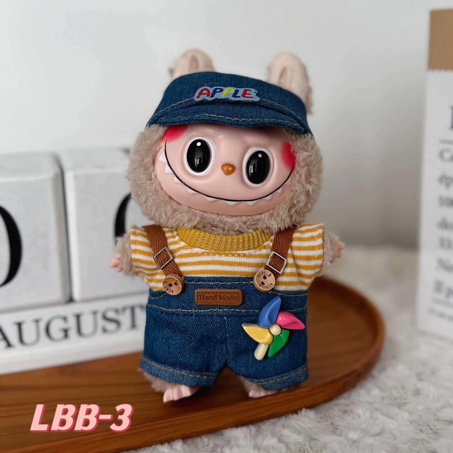 [Clothes Only]15-17 cm Labubu Sitting Party Doll Clothes Cute Set Clothes - Korvel