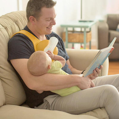 Freely Rotatable Hand-Free Baby Bottle Holder