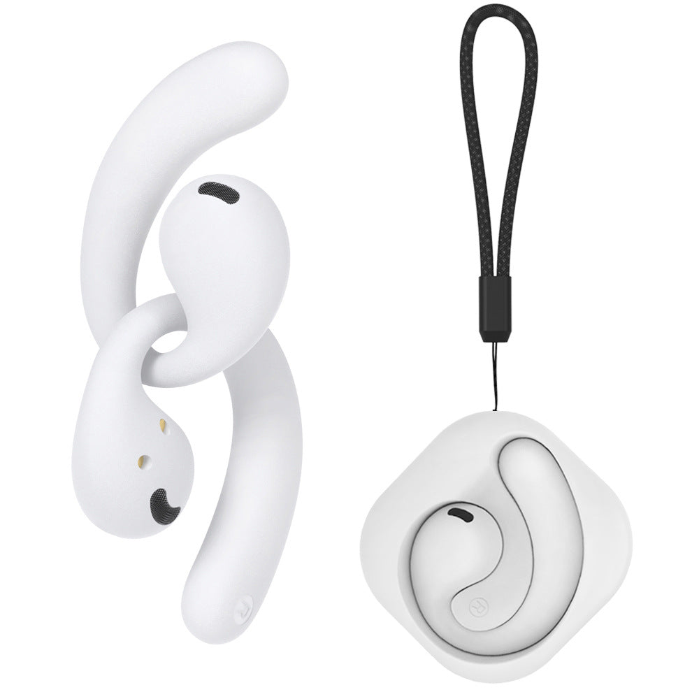 Frosted H8 Bluetooth Earphones with Ultra Long Battery Life OWS Non In Ear External Hanging Wireless Earphones - Korvel