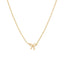 18K Gold-Plated Bow Necklace - Korvel