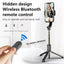 Q08 Gimbal Stabilizer Mobile Phone Video Stabilizer Bluetooth Selfie Stick Tripod for Smartphone Live Vertical Shooting Bracket - Korvel