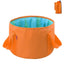 Multi-Purpose Outdoor Travel Portable Folding Bucket Foot Bucket Washbasin Camping Bucket Enlarged - Korvel