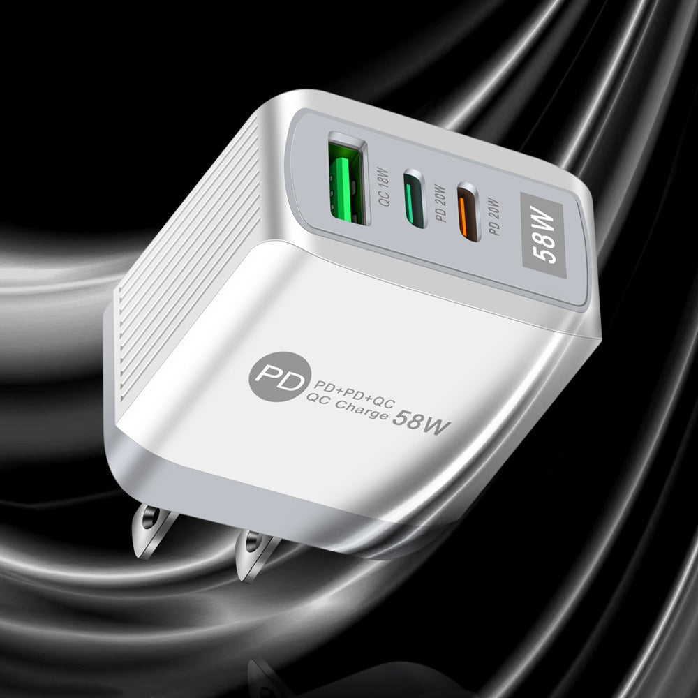 Luminous 58W Dual Fast Charging Mobile Phone Charger