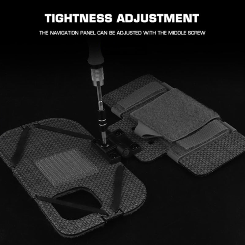 Tactical Phone Pouch, Molle, for Airsoft, Camping, Hunting. Foldable, for Phone & Map. - Korvel
