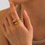 Stainless Steel Knot Bypass Ring - Korvel