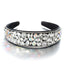 Baroque retro full set rhinestone sponge headband - Korvel