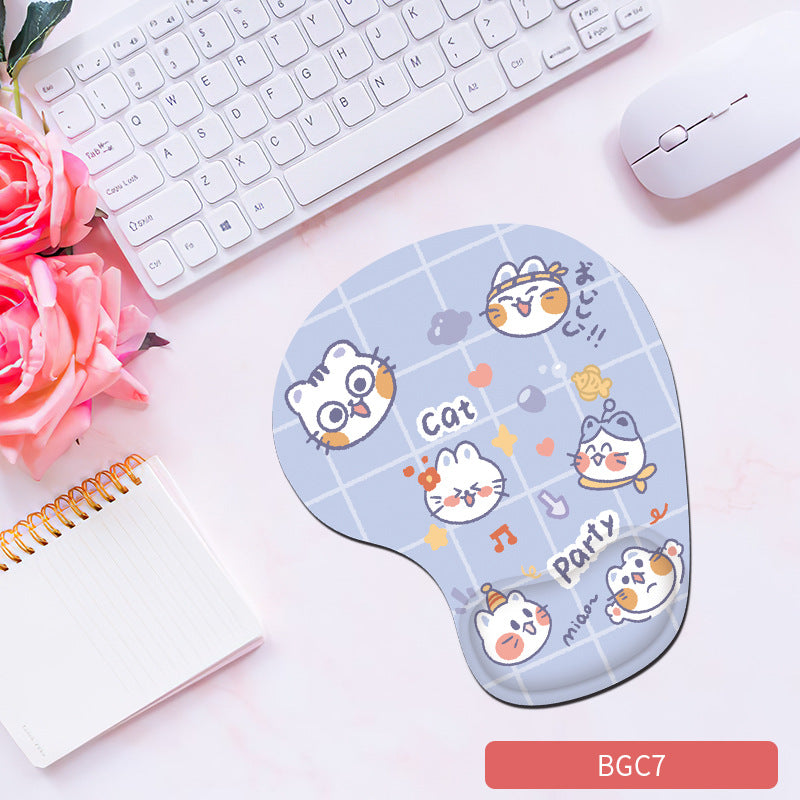 Comfortable Silicone Wrist Mouse Pad for Enhanced Productivity