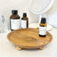 Plateau de Service en Acacia Élégant pour Décoration Intérieure
