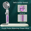 Premium Handheld Shower Head with Turbo Cyclone Filtration