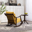 Mid Century Modern Upholstered Glider Arm Chair