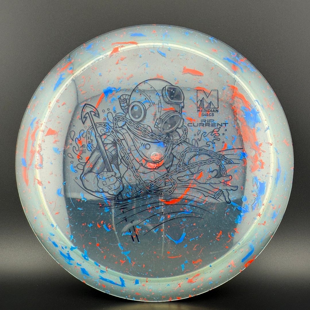 Marbled Clarus Rip Current Disc Golf Driver