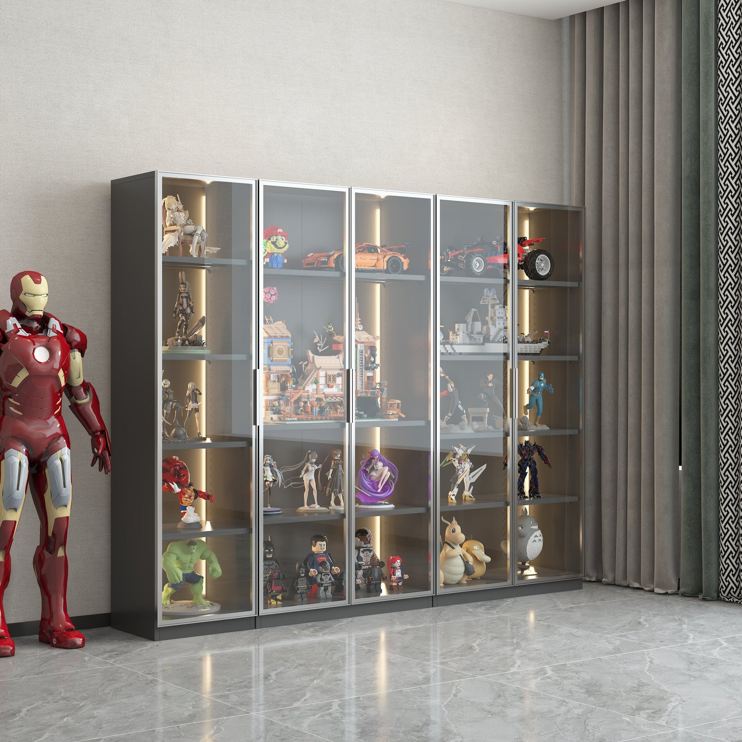 Display storage cabinet - Korvel