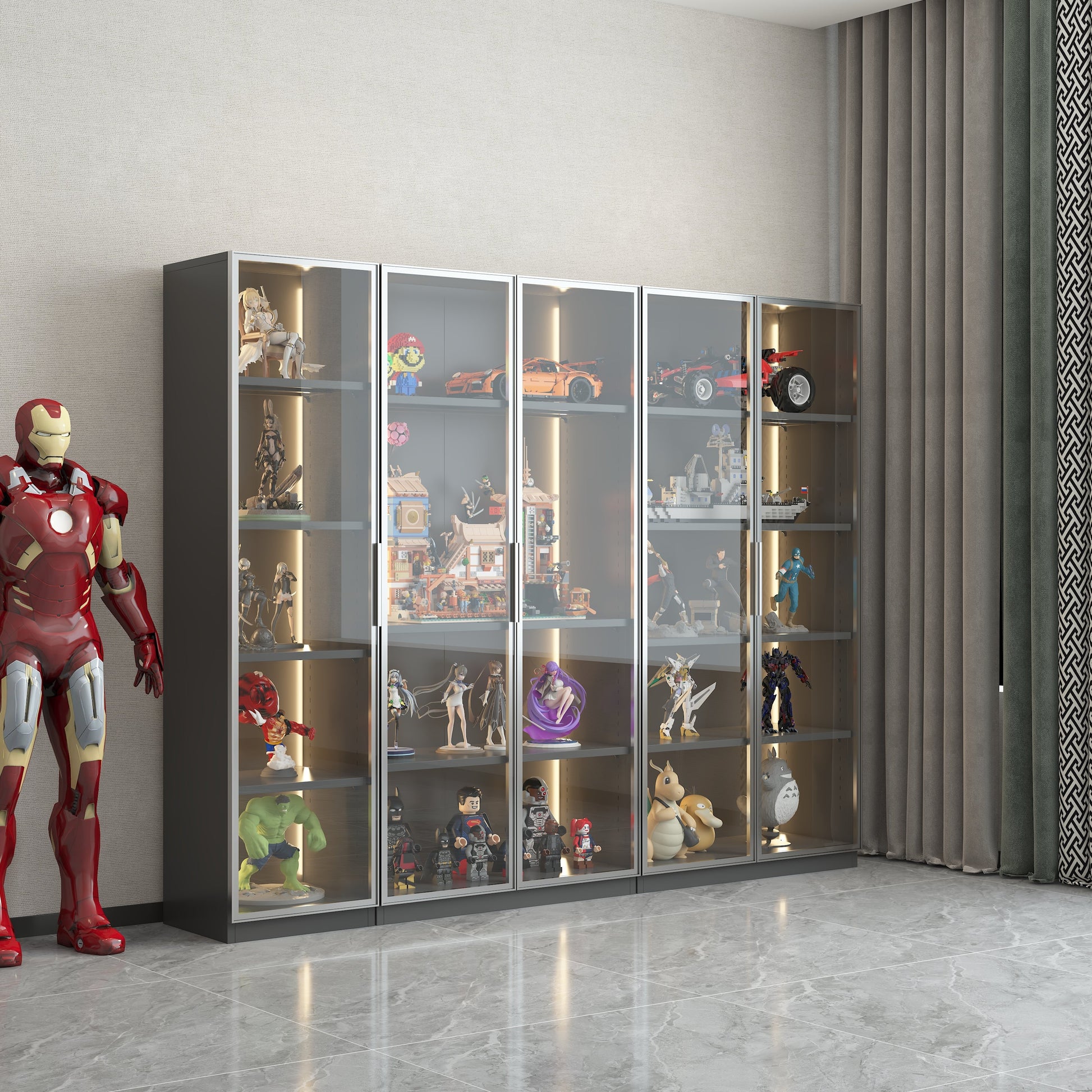 Display storage cabinet - Korvel