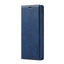 For Apple iPhone13 Calfskin Pattern External Card Simple Flip Phone Case Business Bracket - Korvel
