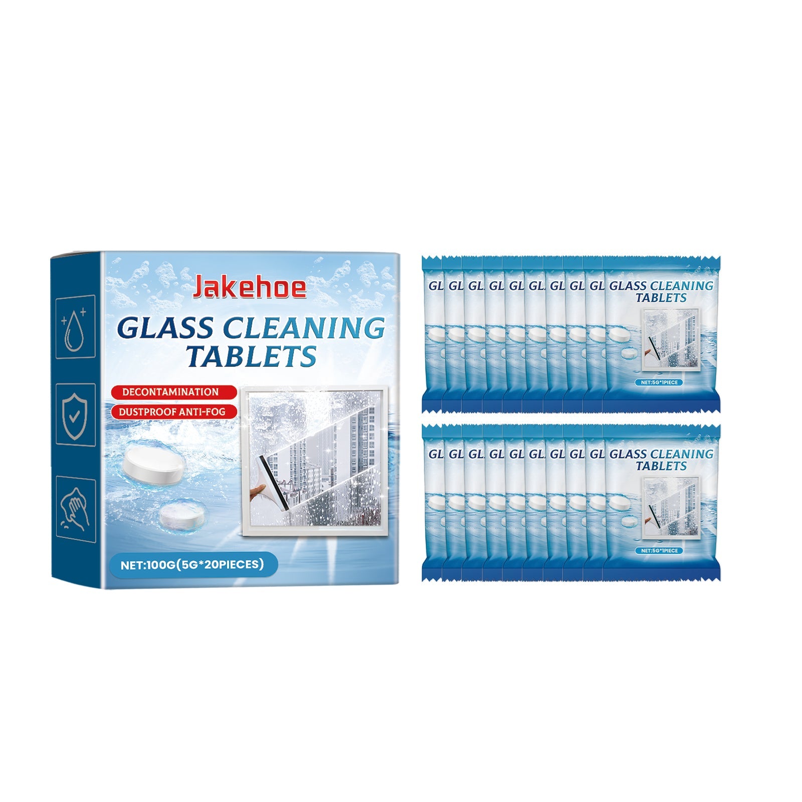 Glass Cleaning Sheet Car Rearview Mirror Sunroof Bathroom Glass Water Stain And Scale Mirror Decontamination - Korvel