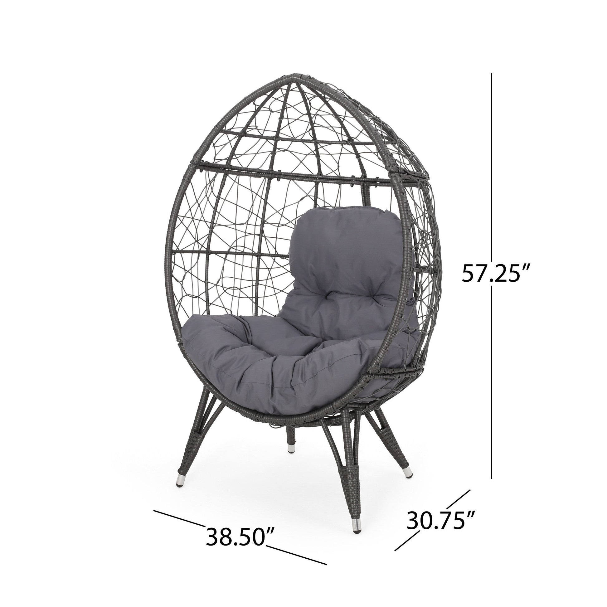 GIANNI TEARDROP CHAIR - Korvel