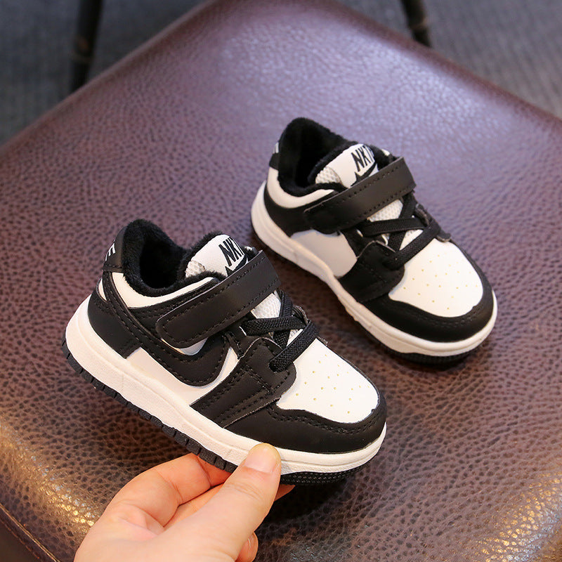 Children's Sneakers Spring And Autumn Children's Sports Shoes Boys Baby Shoes Casual Shoes Girls White Shoes - Korvel