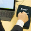 Office Computer Jumbo USB Big Enter Key Pillow USB Gadgets Desktop Nap Pillow Anti-Stress Hand Tool for Laptop Novelty Gift - Korvel