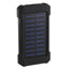 For Smartphone with LED Light Solar Power Bank Waterproof 20000mAh Charger 2 USB Ports External Charger Powerbank - Korvel