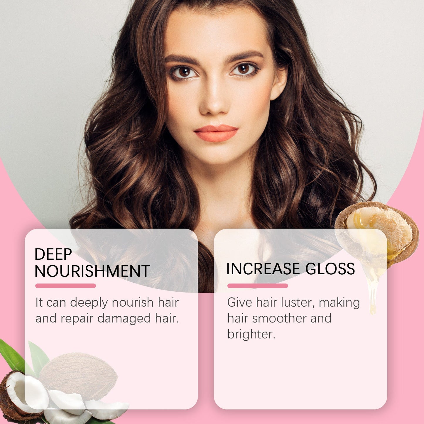 Nourishing Hair Mask Daily Improve Hair Quality Repair Dry Hair, Hydrating And Smoothing Hair Mask - Korvel