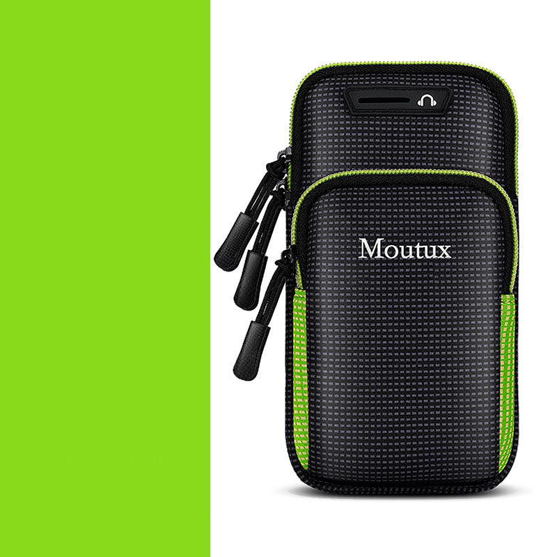 Running phone arm bag men's and women's fitness equipment outdoor handbag wrist bag apple x arm bag sports phone arm cover - Korvel