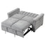 U_STYLE Convertible Soft Cushion Sofa Pull Bed ,for Two People to Sit On - Korvel