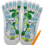 Five Finger Socks Health Care Socks Creative Acupoint Map Foot Massage Socks Cotton Socks - Korvel