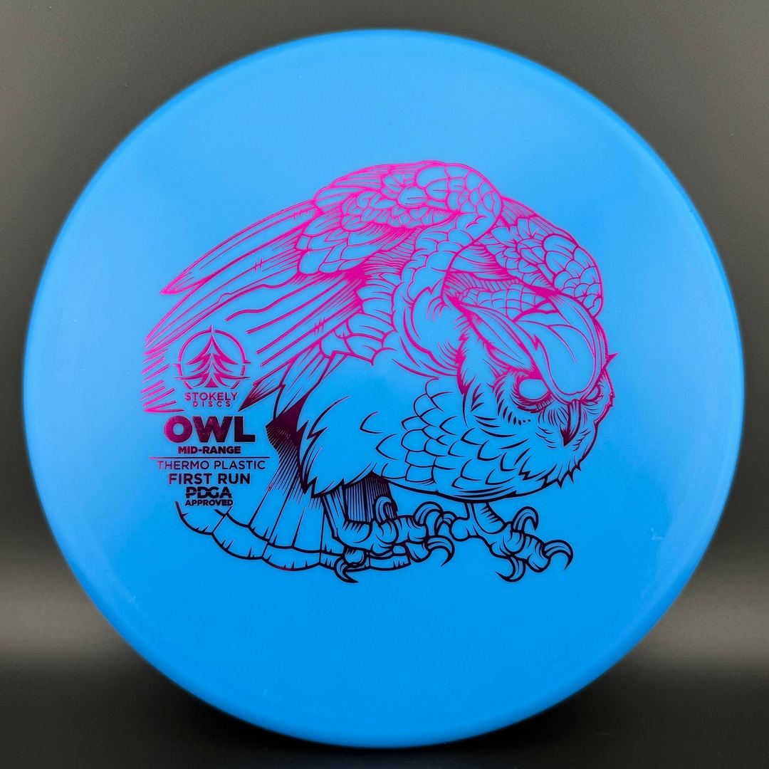 Thermo Owl - First Run Disc Golf Disc