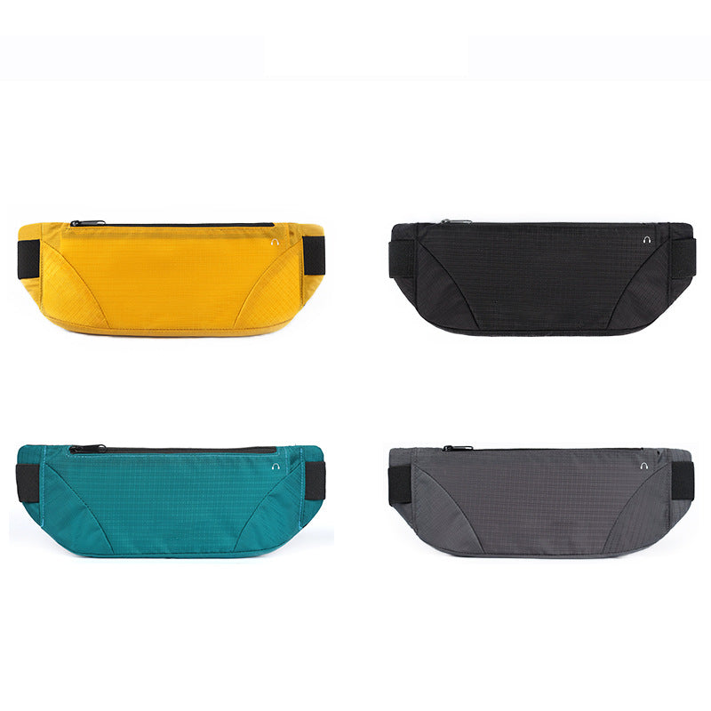 Sports waist bag, running phone waist bag, outdoor mountaineering tactical bag, invisible close fitting waterproof waist bag - Korvel