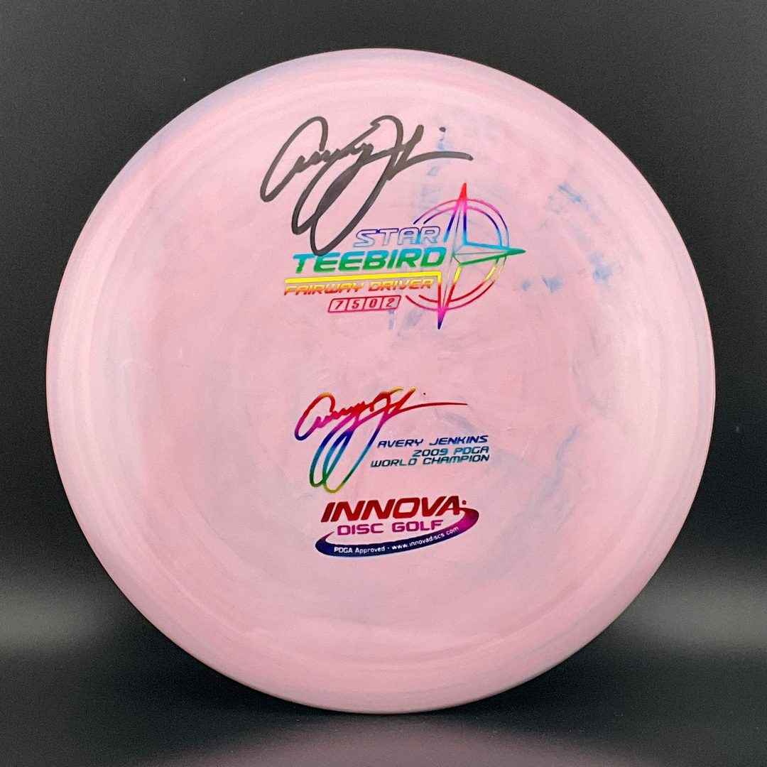 Avery Jenkins Signed Star Teebird - 2009 World Champion Edition