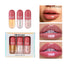 Conjunto de Brillo Labial Perlescente Rico - Hidratante y Humectante