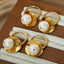 Elegant 18K Gold-Plated Bead Dangle Earrings