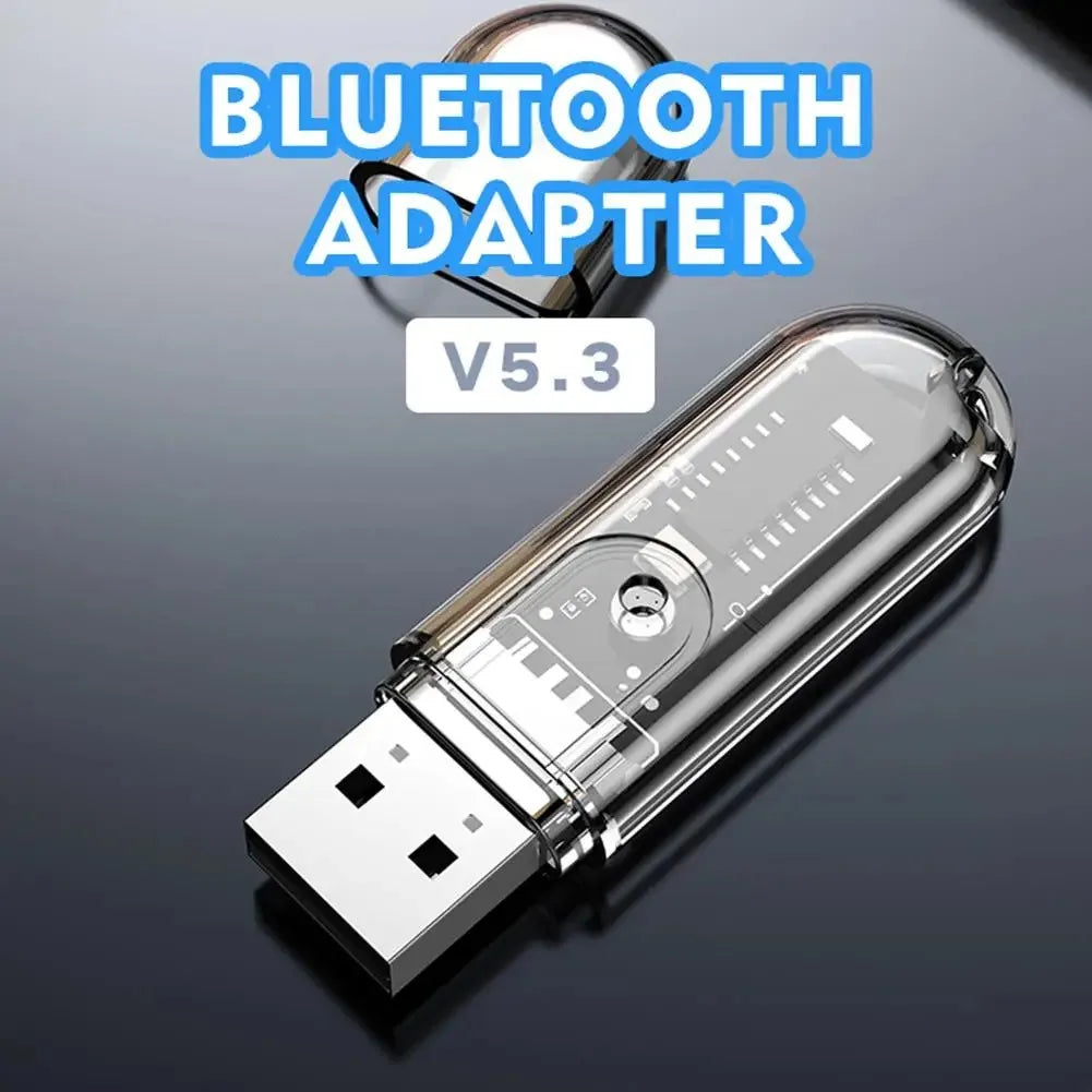 USB interface Bluetooth receiver 5.3 mobile phone Bluetooth connection car computer speaker audio adapter to play music - Korvel