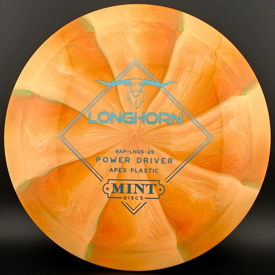 Swirly Apex Longhorn Disc Golf Driver